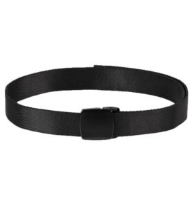 MIL-TEC opasek kalhotový elastický QUICK s plastovou sponou YKK ČERNÝ