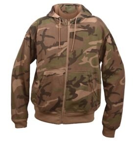Mikina se zipem a kapucí WOODLAND vel. XXL