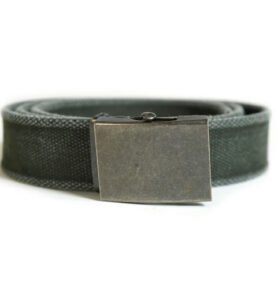 MIL-TEC opasek VINTAGE kalhotový ZELENÝ