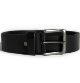 Opasek kožený do kalhot ČERNÝ vel. 130