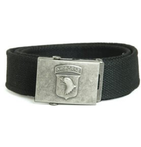 MIL-TEC opasek AIRBORNE 101 40mm ČERNÝ