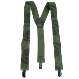 MIL-TEC kšandy kalhotové Y s klipsny WOODLAND