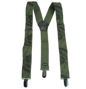 MIL-TEC kšandy kalhotové Y s klipsny WOODLAND