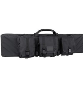 CONDOR OUTDOOR taška na pušku 90 cm se 3 kapsami ČERNÁ