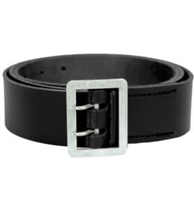 Opasek kožený WH POLICIE vrchní ČERNÝ nový vel. 140