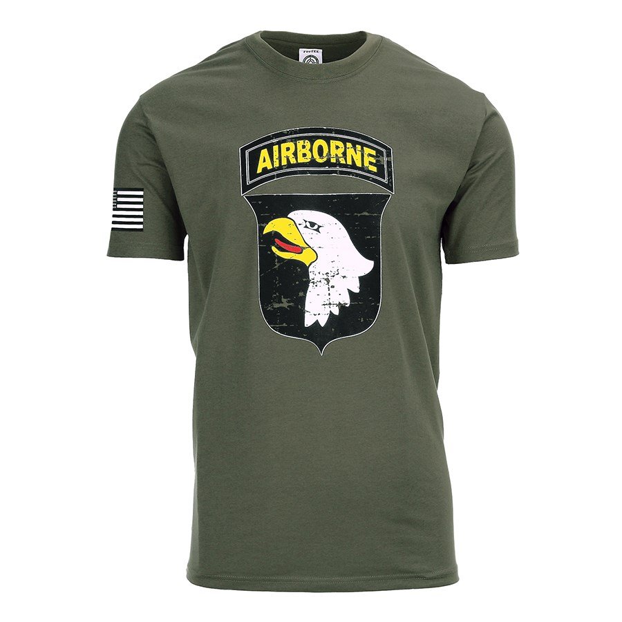 Triko 101st AIRBORNE ZELENÉ vel. XXL