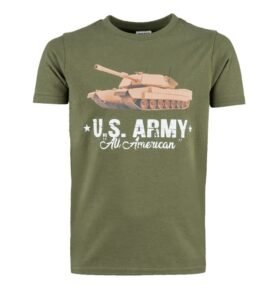 Triko dětské U.S. ARMY TANK krátký rukáv vel. 158-164