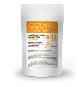 COLVIA Pokračovací kojenecké mléko s colostrem 6–12 měsíců, vzorek 35g