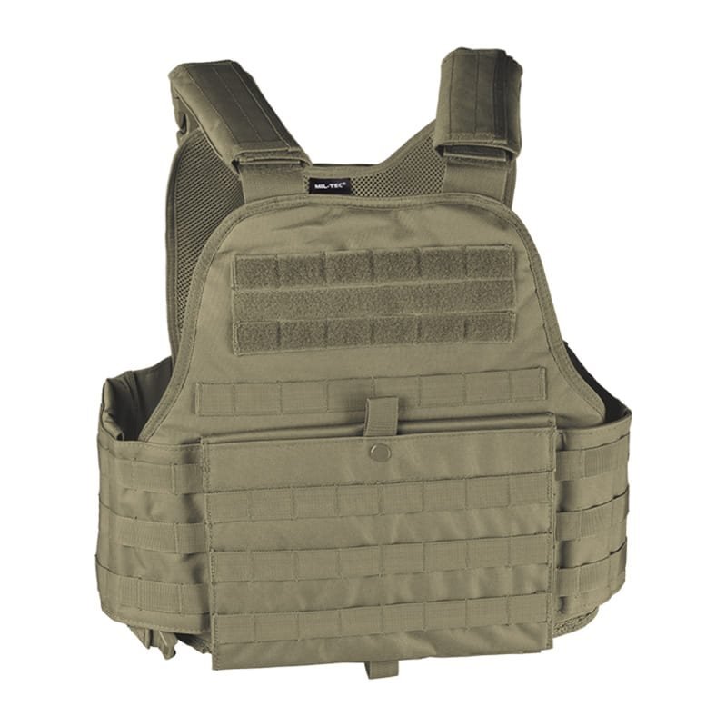 MIL-TEC vesta taktická MOLLE PLATE CARRIER ZELENÁ