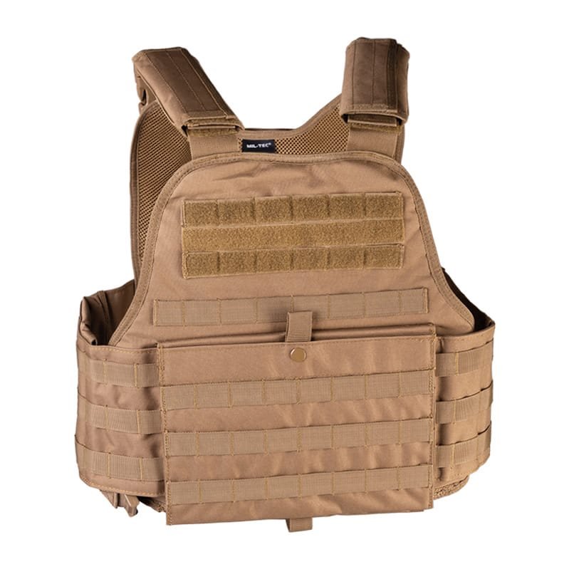 MIL-TEC vesta taktická MOLLE PLATE CARRIER COYOTE