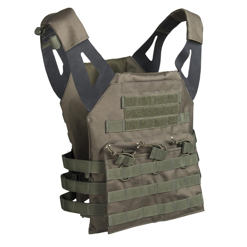 MIL-TEC vesta - nosič plátů MOLLE PLATE CARRIER GEN II ZELENÝ