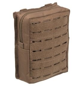 MIL-TEC pouzdro velké vertikální LASER CUT MOLLE DARK COYOTE
