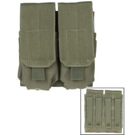 MIL-TEC pouzdro na zásobníky M4/M16 dvojité ZELENÉ