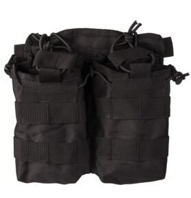 MIL-TEC sumka na zásobník otevřená dvojitá M4/M16 ČERNÁ