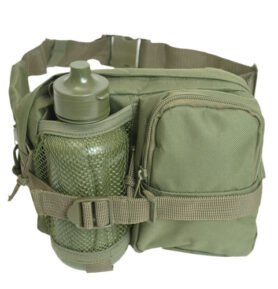 MIL-TEC ledvinka FLASCH s plastovou lahví ZELENÁ