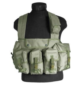 MIL-TEC vesta taktická CHEST RIG 6 kapes ZELENÁ