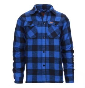 Košile DŘEVORUBECKÁ flanelová MODROČERNÁ vel. L