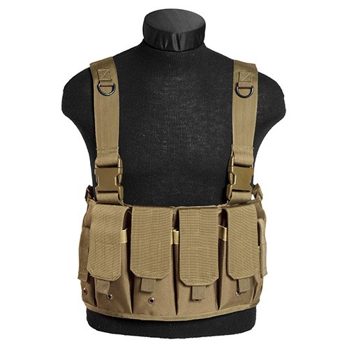 MIL-TEC vesta taktická MAG CHEST RIG COYOTE