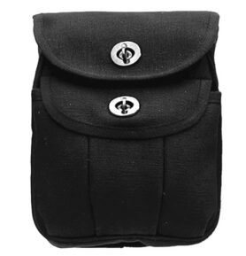 MIL-TEC kapsa plátěná RANGER na opasek ČERNÁ