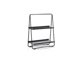 Zone Denmark Kovová stojací police A-Table 58cm Black