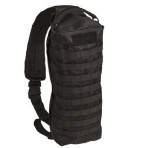 MIL-TEC batoh s jedním popruhem TANKER ČERNÝ