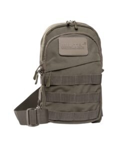 MIL-TEC batoh CROSSBODY s MOLLE vazbou ZELENÝ