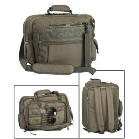 MIL-TEC taška AVIATOR na doklady nebo notebook ZELENÁ