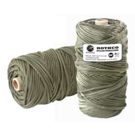 ROTHCO šňůra PARA 550' na cívce nylon ø 4 mm / 90 m ZELENÁ