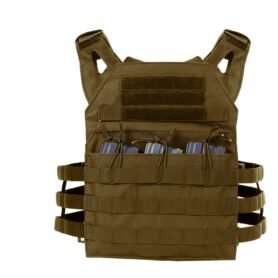 ROTHCO vesta MOLLE nosič plátů lehká COYOTE BROWN nadměrná velikost