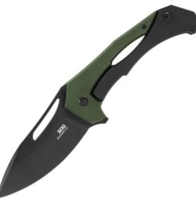 SOG nůž zavírací BULWARK FL hladké ostří ZELENÝ