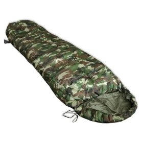 MIL-TEC spacák COMMANDO s obalem WOODLAND
