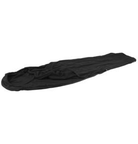 MIL-TEC vložka do spacáku FLEECE ČERNÁ