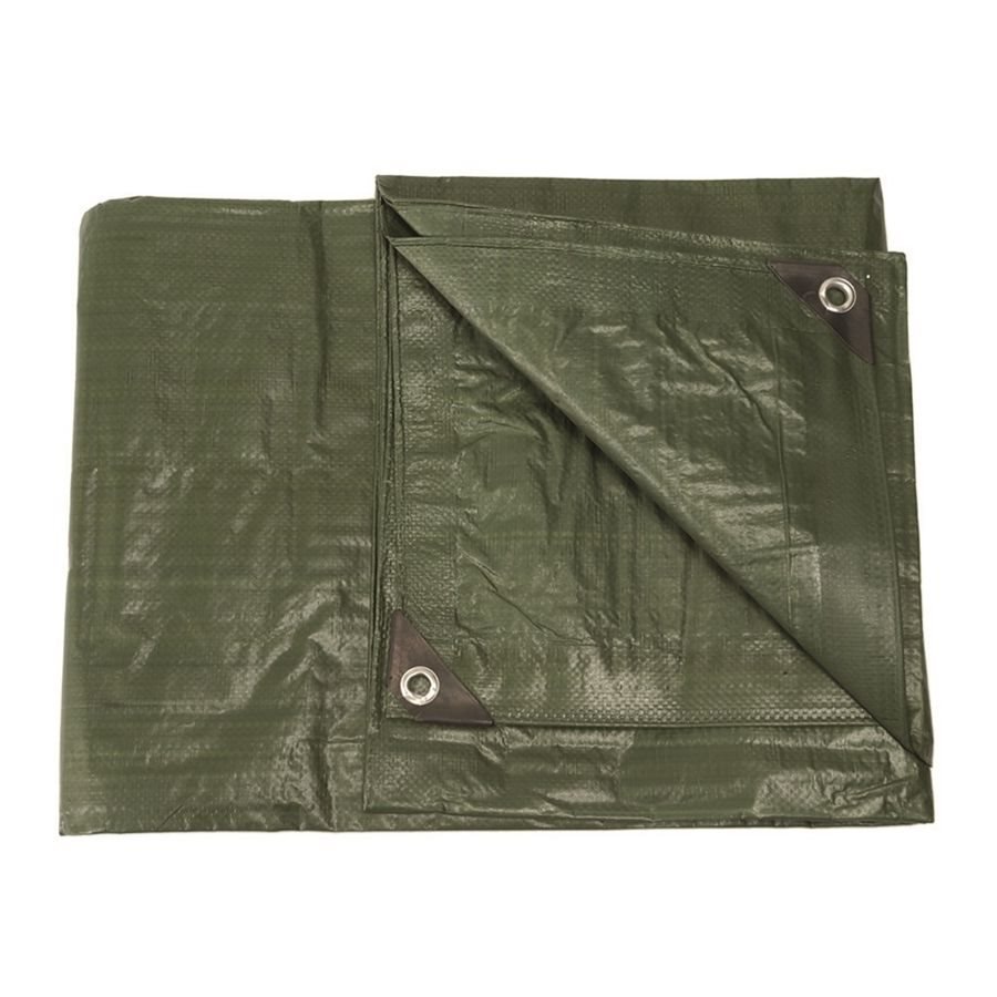 MIL-TEC plachta ABDECK z folie PE vel.5x6m ZELENÁ