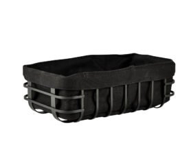 Holm Košík na pečivo 27x17x9 cm Black