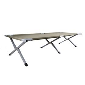 MIL-TEC lehátko typ US skládací s ocelovým rámem 190x65cm ZELENÉ