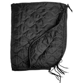 MIL-TEC vložka do ponča US s obalem ČERNÁ