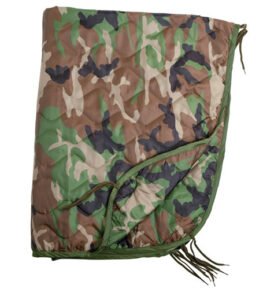 MIL-TEC vložka do ponča US s obalem WOODLAND