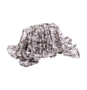 MIL-TEC síť maskovací LASER CUT 1,5 x 3 m SNOW CAMO