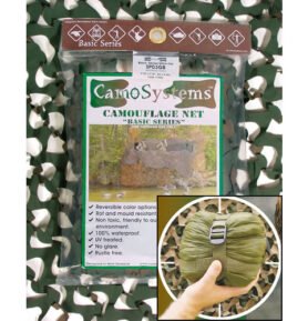 Camo Systems síť maskovací BASIC LIGHT WOODLAND 2,4x6m