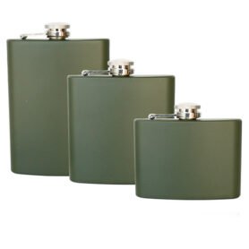 MIL-TEC placatka obsah 8oz. / 220ml ZELENÁ