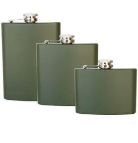 MIL-TEC placatka obsah 8oz. / 220ml ZELENÁ