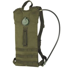 MIL-TEC vak/batoh hydratační 3L s popruhy ZELENÝ