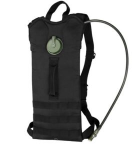 MIL-TEC vak/batoh hydratační 3L s popruhy ČERNÝ