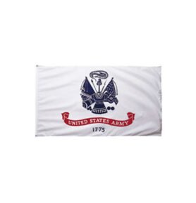 ROTHCO vlajka US ARMY 1775 BÍLÁ