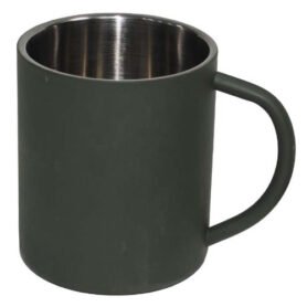 MIL-TEC hrnek dvouplášťový 450ml ZELENÝ