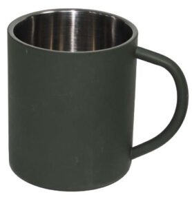 MIL-TEC hrnek dvouplášťový 450ml ZELENÝ