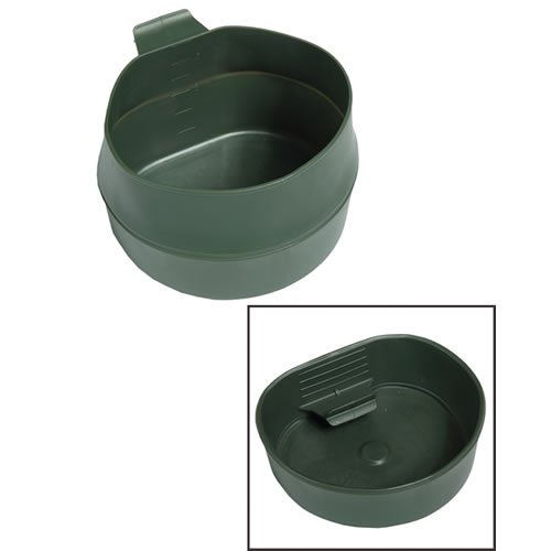 Wildo hrnek skládací ŠVÉDSKÝ FOLD-A-CUP plastový 600ml ZELENÝ