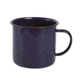 MIL-TEC hrnek WESTERN smaltovaný 350 ml MODRÝ