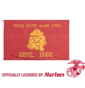 ROTHCO vlajka USMC DEVIL DOGS ČERVENÁ