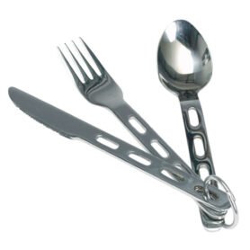 MIL-TEC příbor LIGHT WEIGHT odlehčený s kroužkem